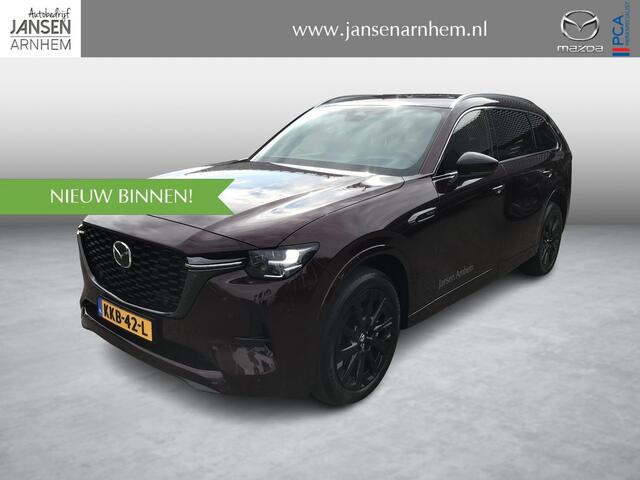 Mazda CX-80 2.5 e-SkyActiv PHEV Homura 6p. , Demovoordeel ¤ 10.373-, Convenience & Sound Pack, Leder, Adap.Cruise, Bose, 360 Camera, HUD, Stoelverwarming/ventilatie, LMV 20 Inch
