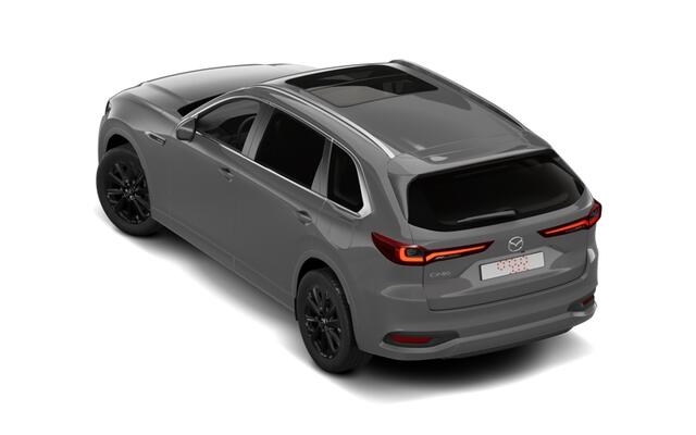 Mazda CX-80 Homura Plus - Tan Nappa Leder Captain Seat Pack | 12,3-inch TFT-kleurendisplay met bediening via centrale HMI Commander, touchscreen (voor Apple CarPlay / Android Auto(TM)) of voice control | 12,3-inch digitale meterset | 20-inch lichtmetalen velgen, Blac