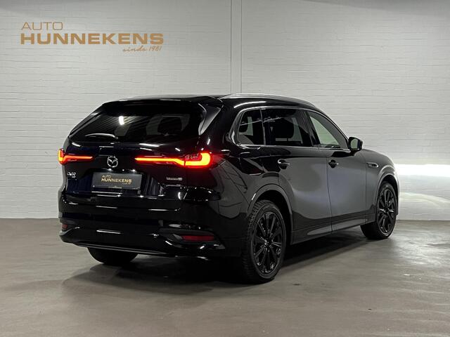 Mazda CX-80 2.5 e-SkyActiv PHEV Homura Plus 7 persoons | Open dak | Adapt. Cruise | Stoelventilatie | Stuur-/Stoelverwarming | 360 camera | Head-up | Carplay | Bose sound | Memory