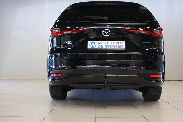 Mazda CX-80 2.5 e-SkyActiv PHEV Homura Plus 7persoons | Wegklapbare trekhaak