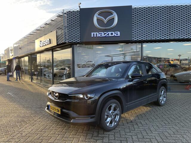 Mazda MX-30 e-SkyActiv EV 145 Exclusive-line , Automaat, Adap. Cruise, PDC, Camera, Stoelverwarming, Stuurverwarming, Navi, Airco, Apple Carplay, HUD, LMV 18 Inch