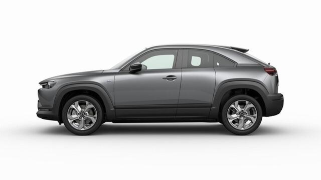 Mazda MX-30 Prime-Line | 18-inch lichtmetalen velgen, Silver | 7-inch digitale meterset | Achteruitrijcamera