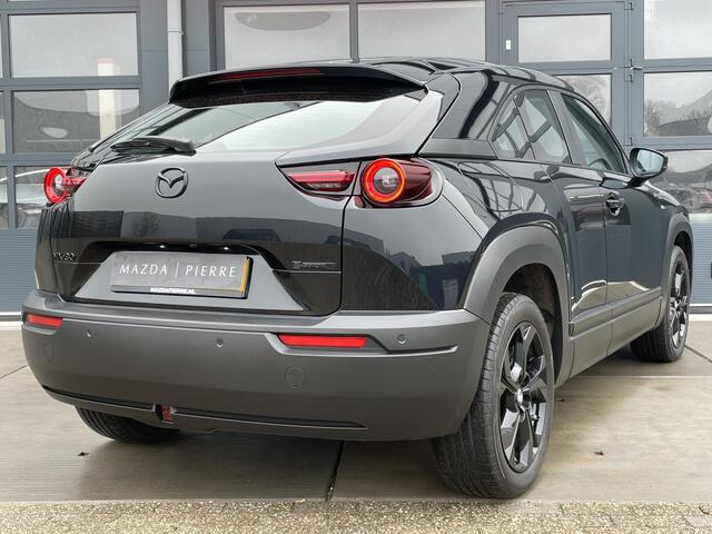 Mazda MX-30 e-SkyActiv EV 145 Exclusive-line | BLACK EDITION | NAVI | 18 INCH LMV | APPLE CARPLAY Achteruitrijcamera | Climate control | 16 % bijtelling tot 29-04-2029 | GARANTIE TOT 2030!!