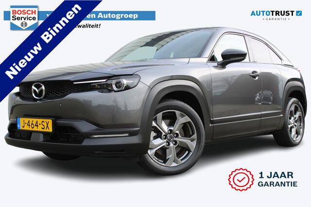 Mazda MX-30 e-SkyActiv 145 First Edition 36 kWh | Incl. 12 maanden garantie | Adapatieve cruise control | Apple Carplay/Android Auto | Parkeersensoren | Navigatie | Lane asist | Climate control | Stoelverwarming |