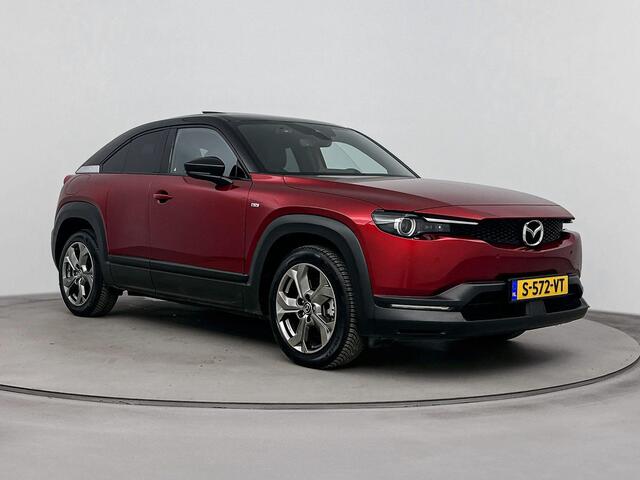 Mazda MX-30 e-SkyActiv EV 145 Makoto 36 kWh | Afn. Trekhaak | SOH 94.8% | All seaonbanden | Parkeersensoren |