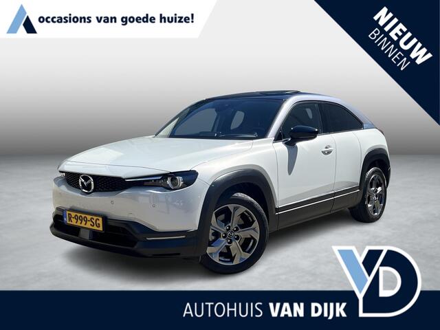 Mazda MX-30 e-SkyActiv 145 Luxury 36 kWh | Navi/Adapt.Cruise/Clima/Schuif-Kanteldak/Apple CarPlay-Android Auto