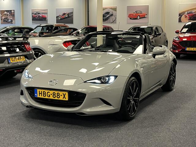 Mazda MX-5 ND Roadster 2.0 SkyActiv-G 184 Exclusive-Line Bose Leder Camera PDC Apple CarPlay