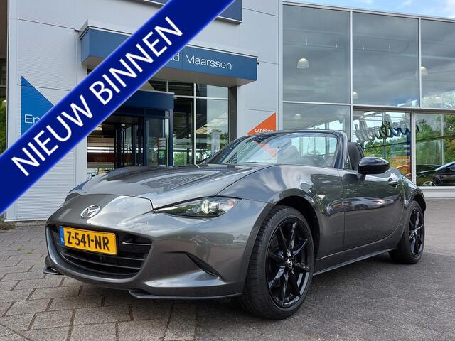 Mazda MX-5 2.0 SkyActiv-G 184pk GT-M | Navi | Clima | Cruise | Led Koplampen | Pdc+Camera | Stoelverwarming | Dodehoek+Rijstrook+Licht+Regensensor | 17''lm