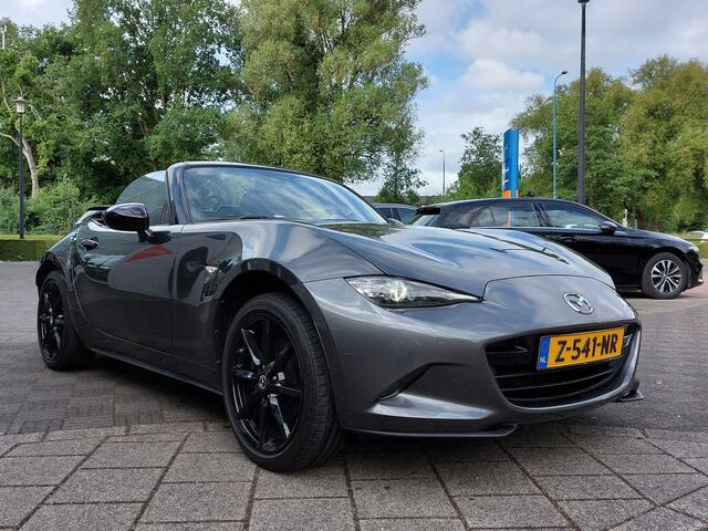 Mazda MX-5 2.0 SkyActiv-G 184pk GT-M | Navi | Clima | Cruise | Led Koplampen | Pdc+Camera | Stoelverwarming | Dodehoek+Rijstrook+Licht+Regensensor | 17''lm