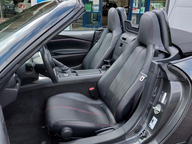 Mazda MX-5 2.0 SkyActiv-G 184pk GT-M | Navi | Clima | Cruise | Led Koplampen | Pdc+Camera | Stoelverwarming | Dodehoek+Rijstrook+Licht+Regensensor | 17''lm