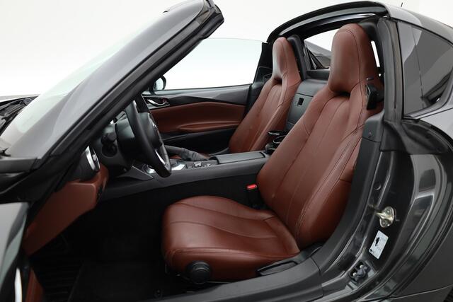 Mazda MX-5 RF 2.0 SkyActiv-G 160pk | Cruise | Stoelver. | Keyless | Leder | PDC A | 16"