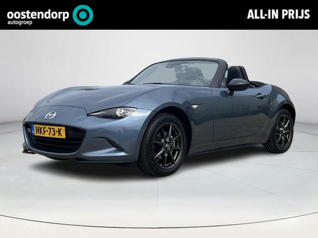 Mazda MX-5 1.5 SkyActiv-G 131 TS+ | Stoelverwarming | Navigatie | Airco | Lichtmetalen velgen | Cruise control | Leder |