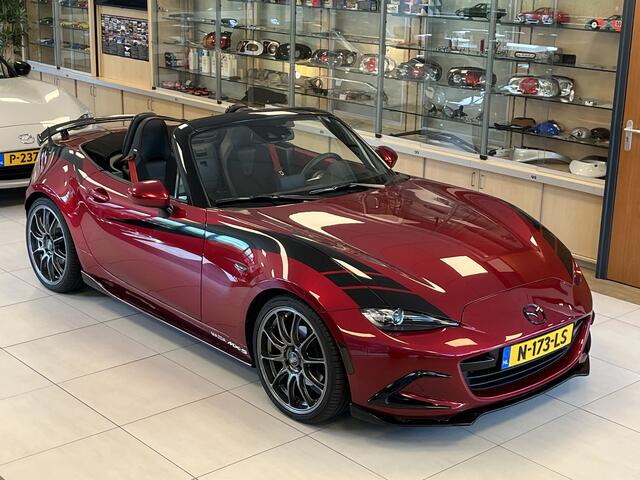 Mazda MX-5 ND Roadster 2.0 SkyActiv-G 184PK Cup Edition GT-M Bose Recaro Leder PDC Camera Apple CarPlay