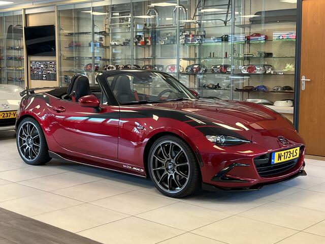 Mazda MX-5 ND Roadster 2.0 SkyActiv-G 184PK Cup Edition GT-M Bose Recaro Leder PDC Camera Apple CarPlay