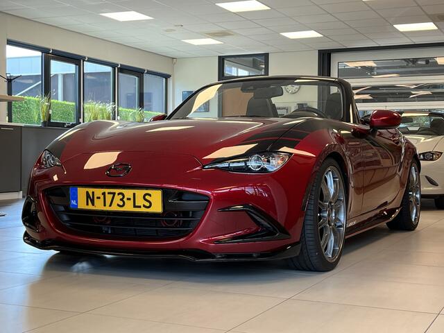 Mazda MX-5 ND Roadster 2.0 SkyActiv-G 184PK Cup Edition GT-M Bose Recaro Leder PDC Camera Apple CarPlay