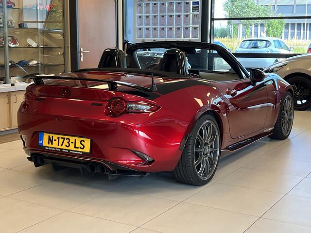 Mazda MX-5 ND Roadster 2.0 SkyActiv-G 184PK Cup Edition GT-M Bose Recaro Leder PDC Camera Apple CarPlay