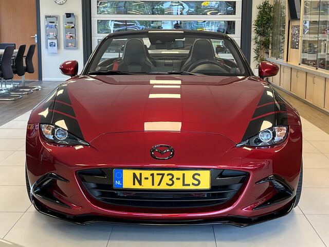 Mazda MX-5 ND Roadster 2.0 SkyActiv-G 184PK Cup Edition GT-M Bose Recaro Leder PDC Camera Apple CarPlay