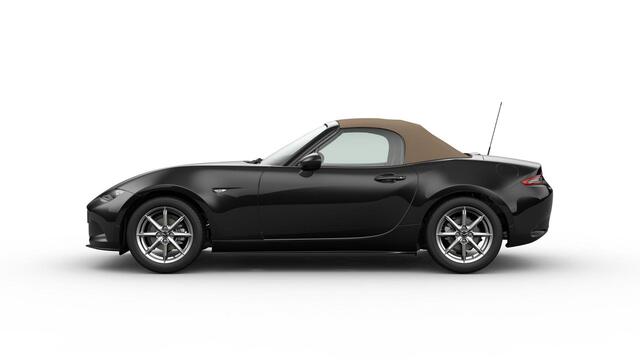 Mazda MX-5 Kazari | 16-inch lichtmetalen velgen in Black Metallic (Skyactiv-G 132) | 16-inch lichtmetalen velgen in Bright Dark (Skyactiv-G 132) | 17-inch lichtmetalen velgen in Machining (Skyactiv-G 184)