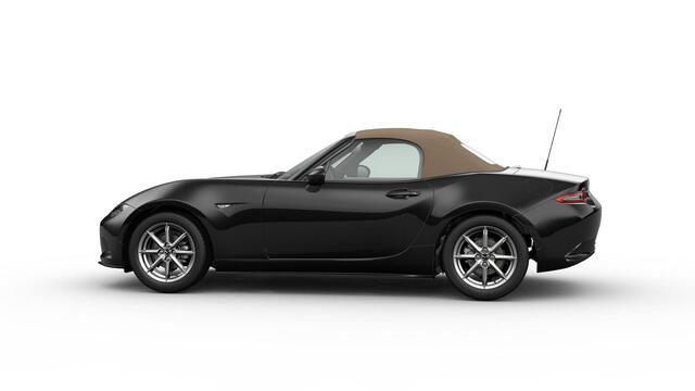 Mazda MX-5 Kazari | 16-inch lichtmetalen velgen in Black Metallic (Skyactiv-G 132) | 16-inch lichtmetalen velgen in Bright Dark (Skyactiv-G 132) | 17-inch lichtmetalen velgen in Machining (Skyactiv-G 184)