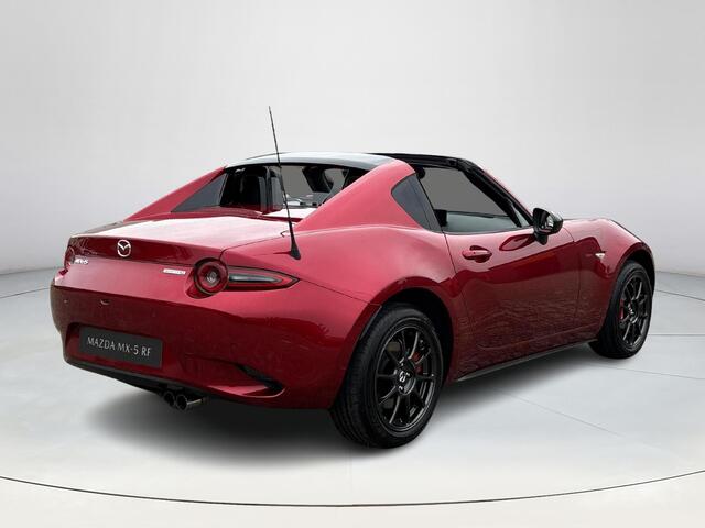 Mazda MX-5 1.5 SkyActiv-G 132 Homura | Achteruitrijcamera | Stoelverwarming | Hardtop | Dodehoek-hulp | Climate-control | Grootlicht-assistent |