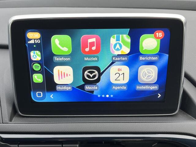 Mazda MX-5 2.0 SkyActiv-G 160 GT-M / Goed onderhouden / Cabriodak / Apple Carplay & Android Auto / Keyless Entry & Start / Navigatie full map / Verwarmde Stoelen / Lederen Bekleding / Cruise- en Climate Control