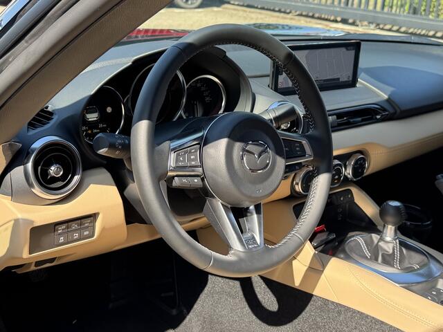 Mazda MX-5 1.5 132pk Kazari / Beige leer / Bose / Adaptieve LED koplampen