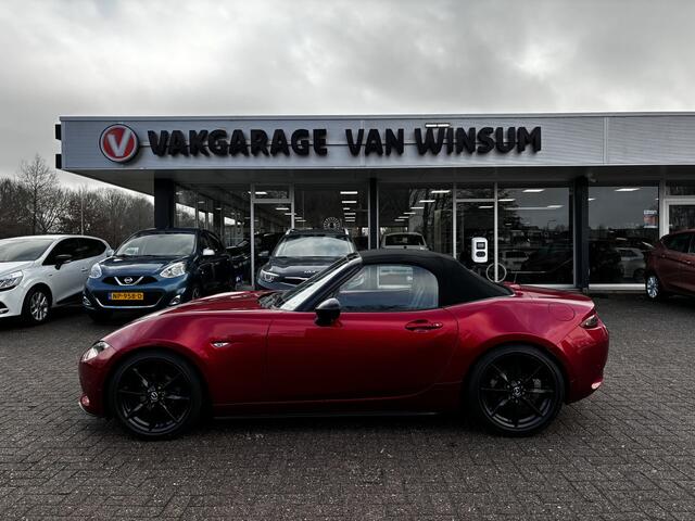 Mazda MX-5 1.5 SkyActiv-G 131 GT-M Navi Cruise Stoelverwarming Leer Lmv Pdc
