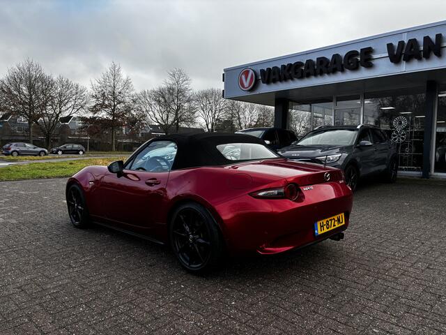 Mazda MX-5 1.5 SkyActiv-G 131 GT-M Navi Cruise Stoelverwarming Leer Lmv Pdc