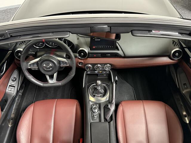 Mazda MX-5 RF 2.0 SkyActiv-G 160 GT-M | SPORTUITLAAT | LEDER