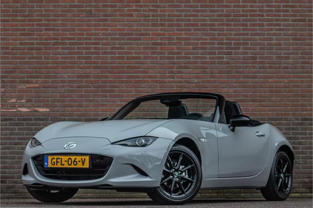 Mazda MX-5 1.5 SkyActiv-G 132 Prime-Line, 1e eigenaar, 13.000km NAP, Carplay, Alcantara, PDC, Navigatie, Full LED.