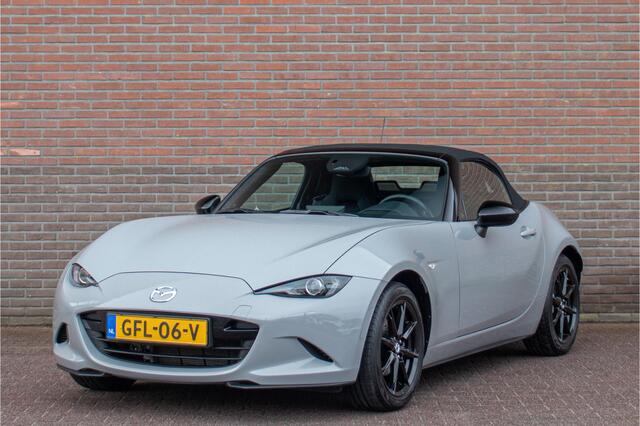 Mazda MX-5 1.5 SkyActiv-G 132 Prime-Line, 1e eigenaar, 13.000km NAP, Carplay, Alcantara, PDC, Navigatie, Full LED.