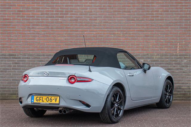Mazda MX-5 1.5 SkyActiv-G 132 Prime-Line, 1e eigenaar, 13.000km NAP, Carplay, Alcantara, PDC, Navigatie, Full LED.