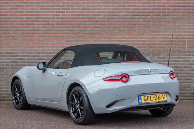 Mazda MX-5 1.5 SkyActiv-G 132 Prime-Line, 1e eigenaar, 13.000km NAP, Carplay, Alcantara, PDC, Navigatie, Full LED.