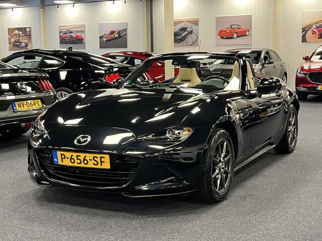 Mazda MX-5 ND Roadster 1.5 SkyActiv-G 131PK Sakura Limited Bose Leder PDC Apple CarPlay