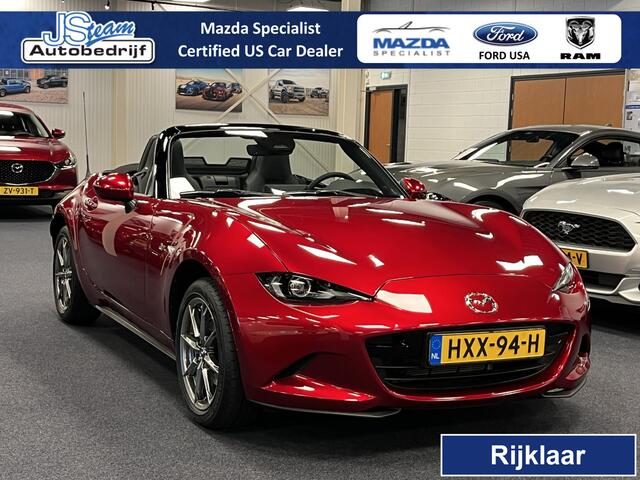 Mazda MX-5 ND Roadster 1.5 SkyActiv-G 132 Exclusive-Line Bose Leder Camera PDC Apple CarPlay