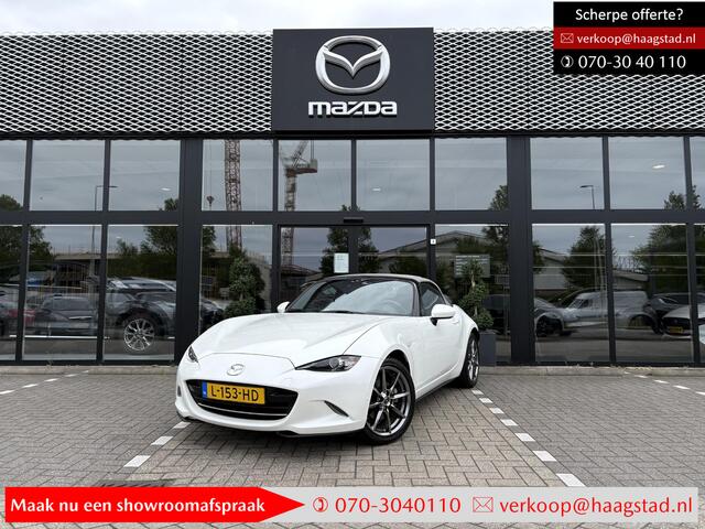 Mazda MX-5 2.0 SkyActiv-G 184 Sportive Recaro stoelen / Bilstein sportonderstel / Dealer onderhouden / 1e eigenaar / Incl. 17' winterset
