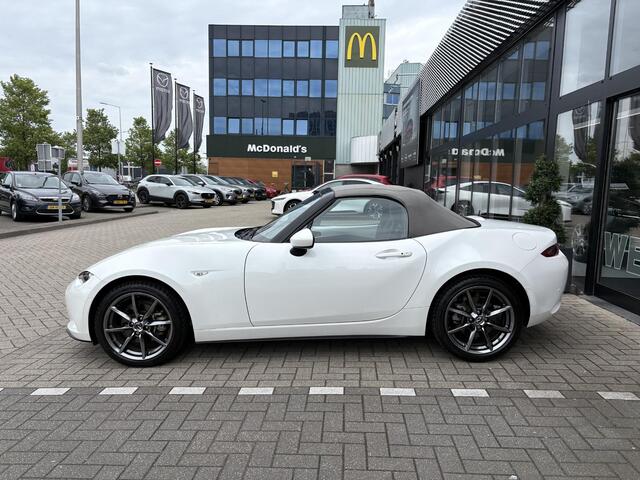 Mazda MX-5 2.0 SkyActiv-G 184 Sportive Recaro stoelen / Bilstein sportonderstel / Dealer onderhouden / 1e eigenaar / Incl. 17' winterset