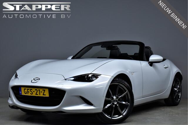 Mazda MX-5 2.0 161pk SkyActiv-G 160 GT-M Bose/Led/Leer/Keyless/Climate/Stoelverw./Cruise/Lmv17"