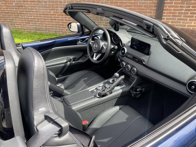 Mazda MX-5 1.5 SkyActiv-G 132 pk Exclusive-Line | CARPLAY | NAVI | LEDER | incl. 10 YEARS DEAL: tot ¤3.500,- EXTRA INRUIL