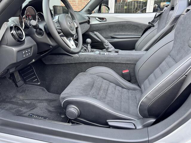 Mazda MX-5 136 pk Yakudo, sportonderstel. Aero Grey, Alcantara – foto 9