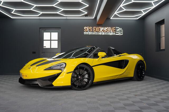 Mclaren 570S Spider 570S / Lift / Keramisch / Novitec / Elite paint / Memory / Bowers & Wilkins / Soft close / Camera / LoJack Launch Edition