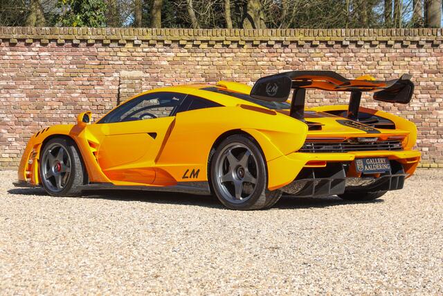 Mclaren Senna LM "Papaya Orange with 727 kms" The tribute to a legendary Le Mans victory by McLaren Special Operations, One of only 20 "Senna's" manufactured, The Senna falls under the Hypercars category, MSO - "For those who seek something truly one-of-a-kind", Only 7 copies have been delivered in Papaya Orange, "If you want to play with legal road performance",