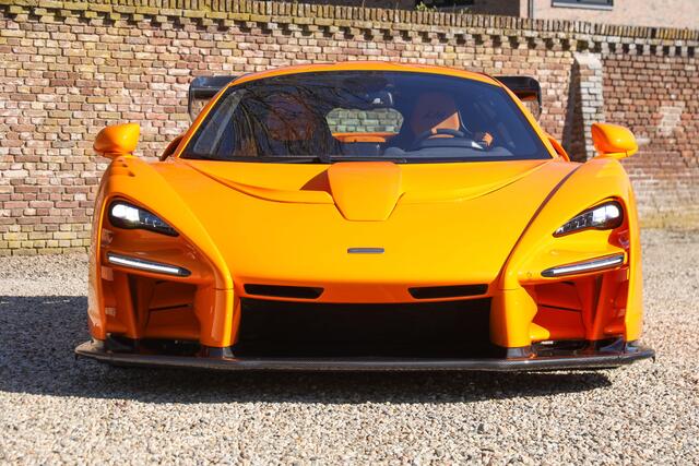 Mclaren Senna LM "Papaya Orange with 727 kms" The tribute to a legendary Le Mans victory by McLaren Special Operations, One of only 20 "Senna's" manufactured, The Senna falls under the Hypercars category, MSO - "For those who seek something truly one-of-a-kind", Only 7 copies have been delivered in Papaya Orange, "If you want to play with legal road performance",