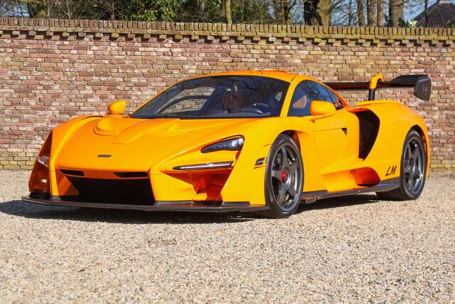 Mclaren Senna LM "Papaya Orange with 727 kms" The tribute to a legendary Le Mans victory by McLaren Special Operations, One of only 20 "Senna's" manufactured, The Senna falls under the Hypercars category, MSO - "For those who seek something truly one-of-a-kind", Only 7 copies have been delivered in Papaya Orange, "If you want to play with legal road performance",