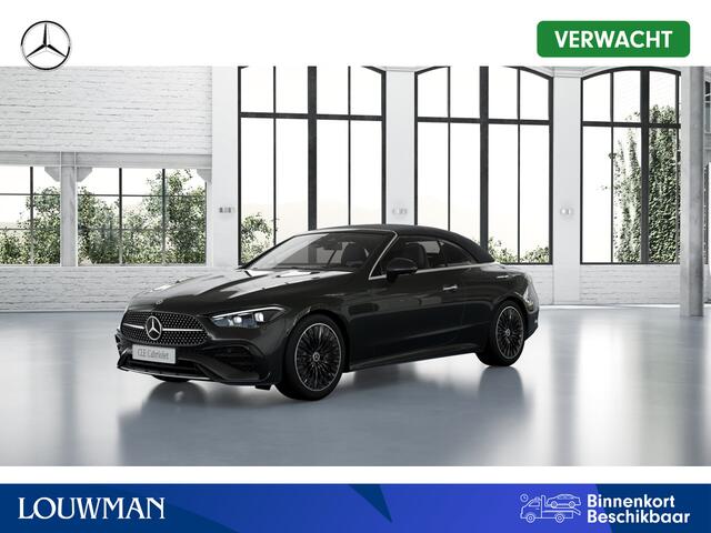 Mercedes-Benz 200 CLE Cabriolet AMG Line | Rijassistentiepakket Plus | Premium Plus pakket | Parkeerpakket met 360°-camera | Cabriolet comfortpakket | Memorypakket | Winter pakket | Antidiefstalpakket GUARD 360° Plus |
