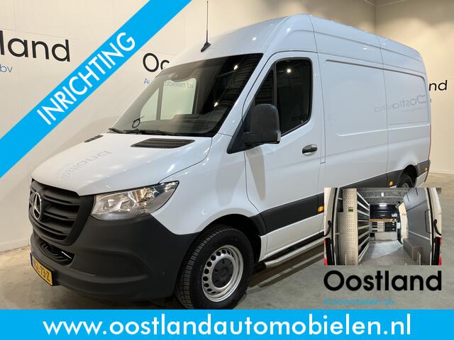 Mercedes-Benz 311 CDI Sprinter L2H2 RWD / Euro 6 / Servicebus / Bott inrichting / 220V / Airco / Oprijplaat / Compressor / CarPlay / Camera