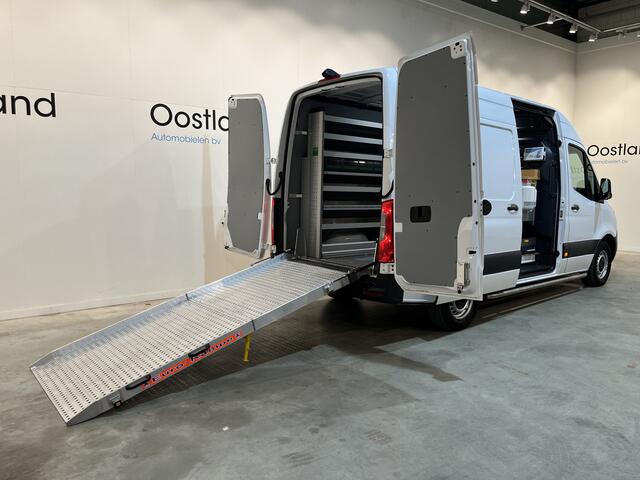 Mercedes-Benz 311 CDI Sprinter L2H2 RWD / Euro 6 / Servicebus / Bott inrichting / 220V / Airco / Oprijplaat / Compressor / CarPlay / Camera