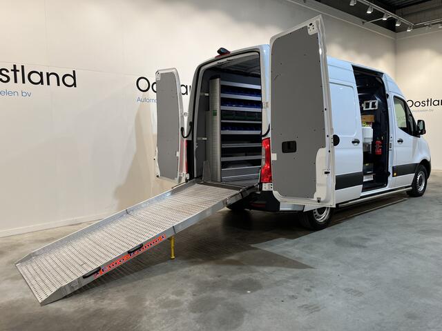 Mercedes-Benz 311 CDI Sprinter L2H2 RWD / Euro 6 / Servicebus / Bott inrichting / 220V / Airco / Oprijplaat / Compressor / CarPlay / Camera