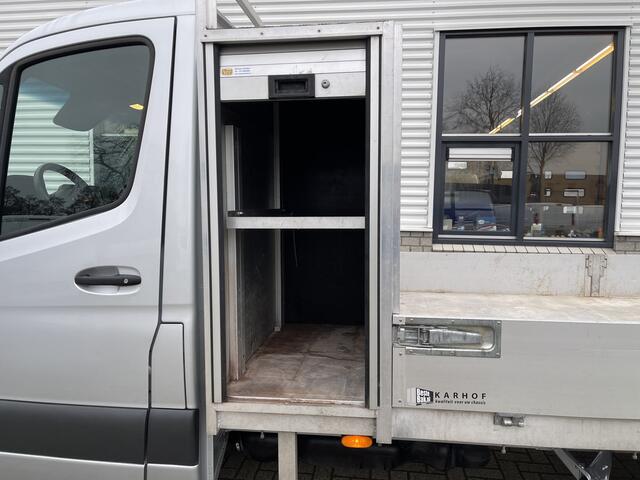 Mercedes-Benz 311 CDI Sprinter 2.2 L2 EURO VI-D / vaste prijs rijklaar ¤ 27.950 ex btw / 27.924 km NAP / originele Nederlandse bus / zilver metallic / airco / cruise / trekhaak / Karhof opbouw