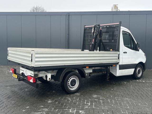 Mercedes-Benz 311 CDI Sprinter 3.5T AUTOMAAT / 22.128 KM !! / HIAB KRAAN T-CLX 013 / 1e EIG. / TREKHAAK / AIRCO / CRUISE / APPLE CARPLAY